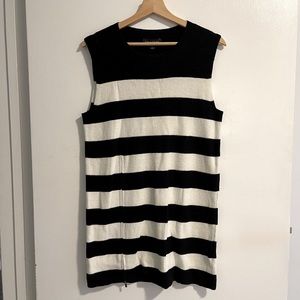 Banana republic stripped knit vest tunic